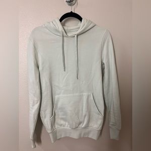 Cozy Light Blue Thick Hooded SweatShirt by Italic, Size Small